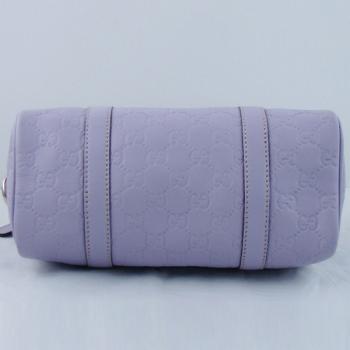 Gucci  Handle bags 193604 Purple Cow Leather HandBags Replica