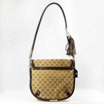 Gucci Shoulder bags 167733 Beige Canvas Small Bag