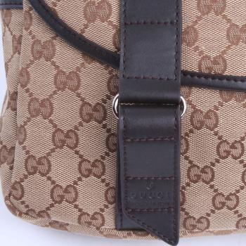 Replica Gucci Messenger bags 145859 Canvas Medium Messenger Bag