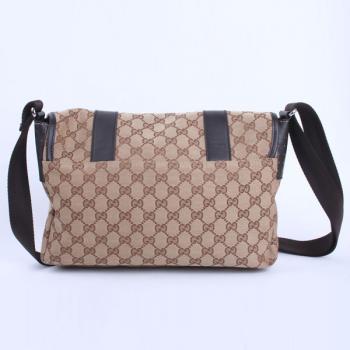 Replica Gucci Messenger bags 145859 Canvas Medium Messenger Bag