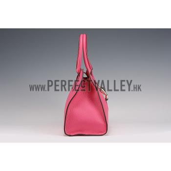 Gucci Jackie Soft Leather  Handle Bag Fuchsia 607949 Replica