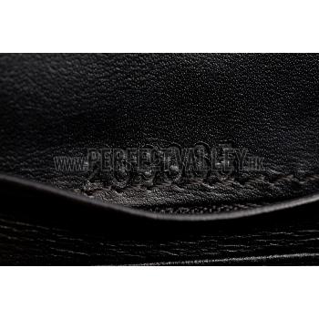 Gucci Supreme Canvas Wallet With Black Leather Trim