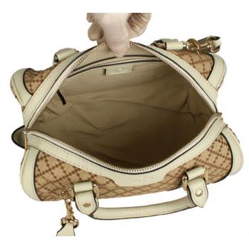 Replica Gucci  Handle bags 269876 Apricot Canvas Ladies Bag