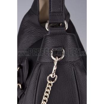 Gucci Emily Black Leather Hobo