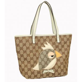 Replica Gucci Tote bags 271101 Brown Canvas HandBags