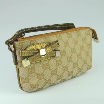 Gucci Wallet 162846 Apricot Small Wallet