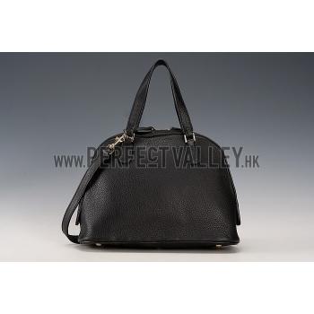 Gucci Bright Leather Bag Black