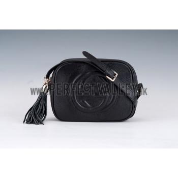 Gucci Soho Disco Shoulder Strap Bag Black