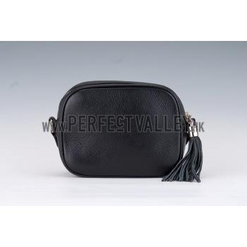 Gucci Soho Disco Shoulder Strap Bag Black