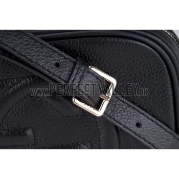 Gucci Soho Disco Shoulder Strap Bag Black