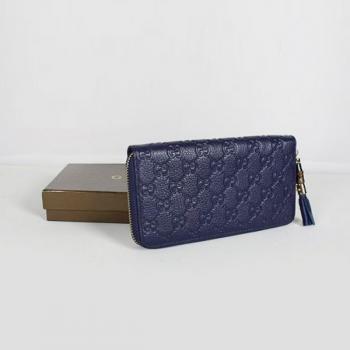 Cheap Gucci Wallet 224253 Blue Small Wallet