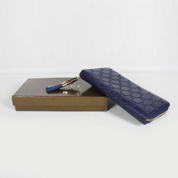 Cheap Gucci Wallet 224253 Blue Small Wallet