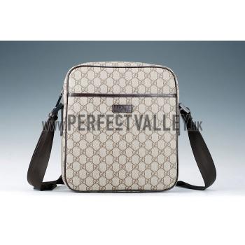 Cheap Gucci Canvas Overall Small Messenger Bag Beige