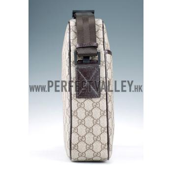 Cheap Gucci Canvas Overall Small Messenger Bag Beige