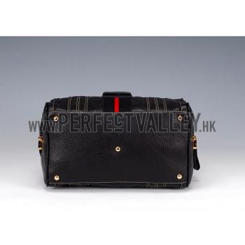 Cheap Gucci Aviatrix Medium Black Boston Bag