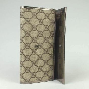 Quality Gucci Wallet 190336 Khaki Small Ladies Bag