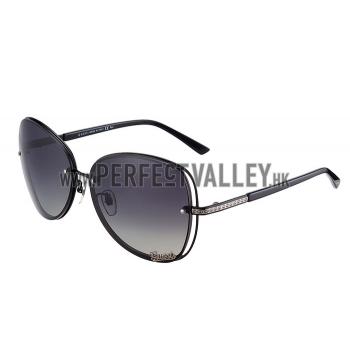 Gucci Aviator Gucci Logo On Lens Black Frame Sunglasses 307892 Replica