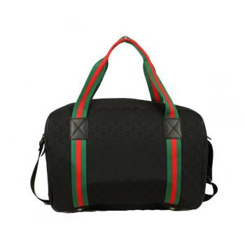 Gucci Travel Cases 268163 Black Canvas Unisex Handbag