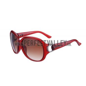 Replica Gucci Modern Shape Red Sunglasses 307814