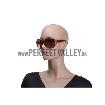 Replica Gucci Modern Shape Red Sunglasses 307814