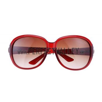 Replica Gucci Modern Shape Red Sunglasses 307814