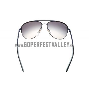 Replica Gucci Ultra-light Aviator Blue Frame Sunglasses 308203