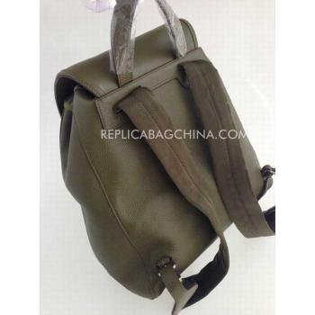 Gucci Backpack Green Calfskin