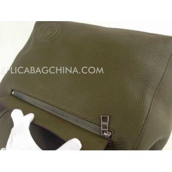 Gucci Backpack Green Calfskin