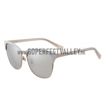 Cheap Gucci Cat Eye Silver Frame Sunglasses 308201