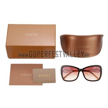 Gucci Diamantissima Beige Frame Sunglasses 308087