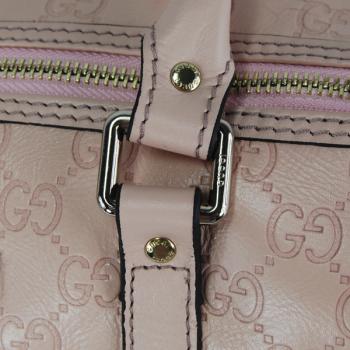 Cheap Gucci  Handle bags 193603 Pink Cow Leather Ladies Bag