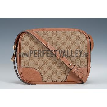 Gucci GG Supreme Canvas Brown Shoulder Bag 18926942