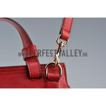 Gucci Bamboo Daily  Handle Red Bag