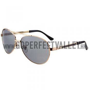 Cheap Gucci Aviator Wrap Gold Frame Sunglasses 308209