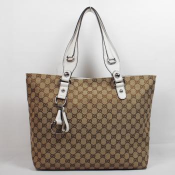 Gucci Tote bags 229852 Brown Canvas Large Replica