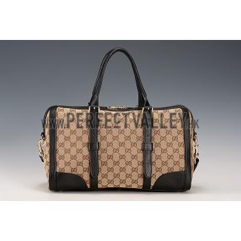 Gucci GG   Handle Bag Black