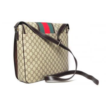 Gucci Messenger bags 201444 Canvas Messenger Bag Unisex