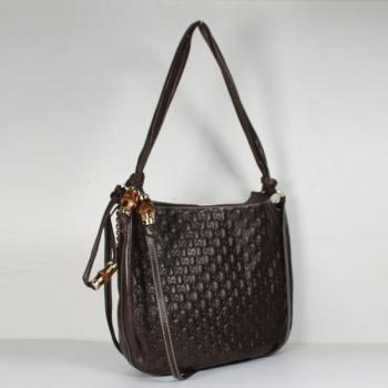 Gucci Shoulder bags 229865 Coffee Lambskin Ladies Handbag Replica