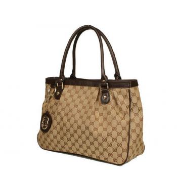 Cheap Gucci Shoulder bags 296835 Canvas Large Ladies Bag