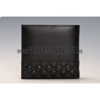 Gucci Bi-Fold Wallet With Microguccissima Detail