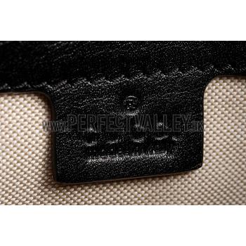 Gucci Lady Web Medium Shoulder Bag Black 18926780