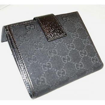 Cheap Gucci Wallet 112664 Black Small Accessory Replica HM07325