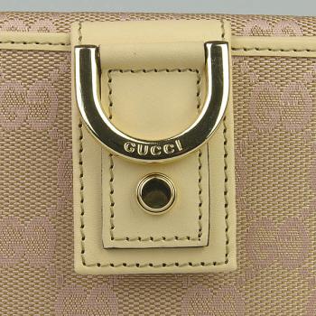 Gucci Wallet 141411 Pink Small Accessory