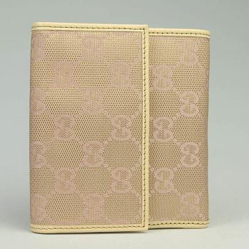 Gucci Wallet 141411 Pink Small Accessory