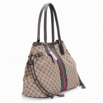 Gucci Tote bags 232969 Coffee Large HandBags