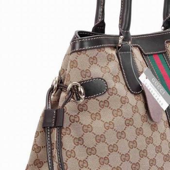 Gucci Tote bags 232969 Coffee Large HandBags