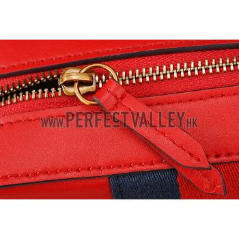 Replica Gucci Bee Detail Red Leather Bag