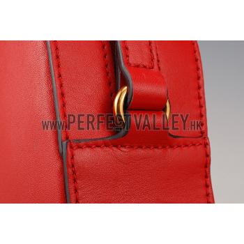 Replica Gucci Bee Detail Red Leather Bag