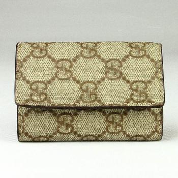 Cheap Gucci Wallet 126411 Apricot Canvas Accessory