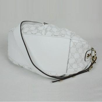 Gucci Shoulder bags 220002 White Lambskin Ladies